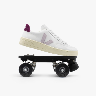 DETACHABLE ROLLER SKATES VEJA V-12 - WHITE PARME