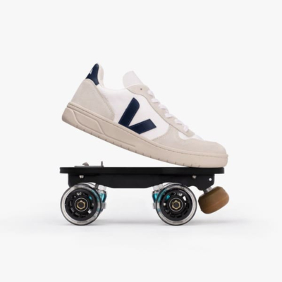 DETACHABLE ROLLER SKATES VEJA V-10 - WHITE NAUTICO