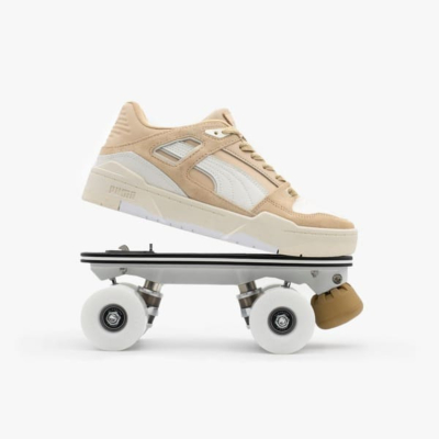 ROLLERS DÉTACHABLES PUMA SLIPSTREAM MIX - BEIGE BLANC