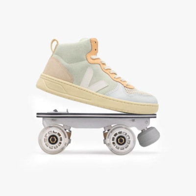 DETACHABLE ROLLER SKATES VEJA V-15 - JADE MULTICO