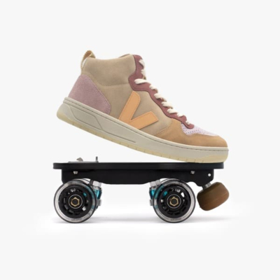 DETACHABLE ROLLER SKATES VEJA V-15 - MULTICO PEACH