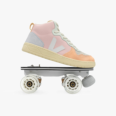 DETACHABLE ROLLER SKATES VEJA V-15 - PETAL MULTICO