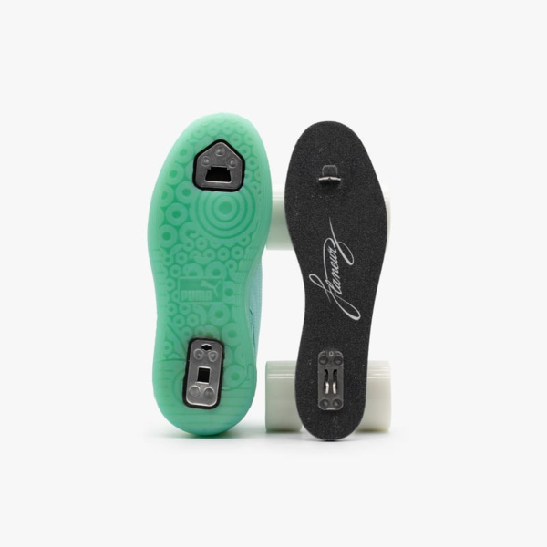 ROLLER DETACHABLES PUMA PALERMO LOW - TURQUOISE LIME