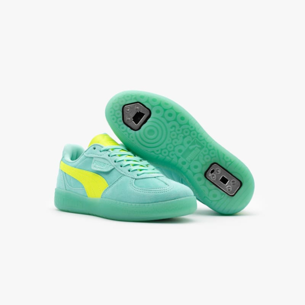 PUMA PALERMO LOW - TURQUOISE LIME